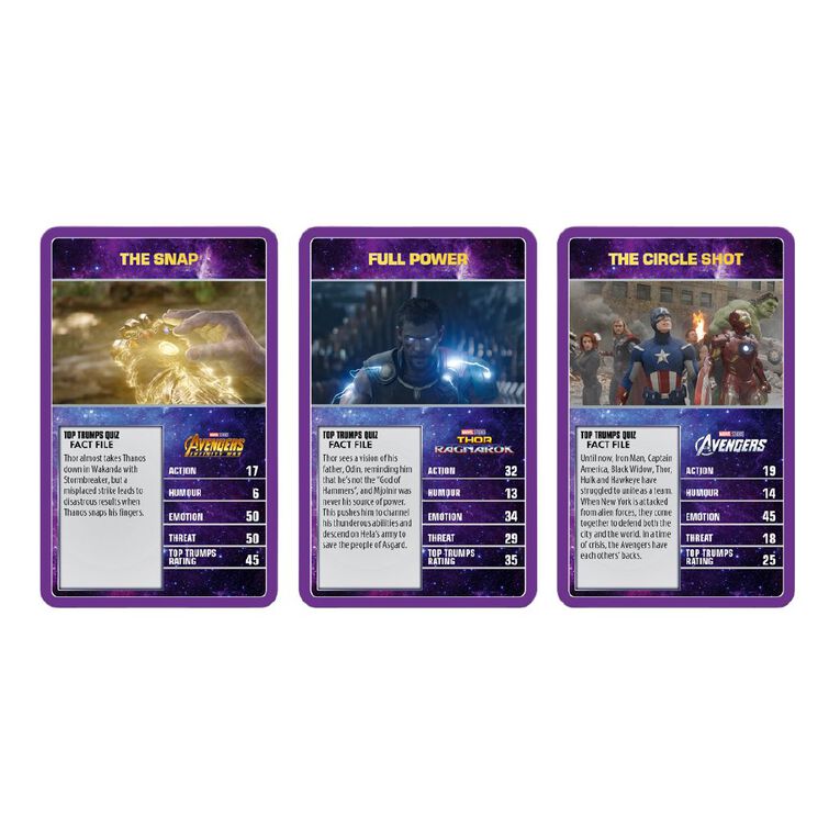 Marvel Top Trumps 30 Marvelous Moments, , hi-res