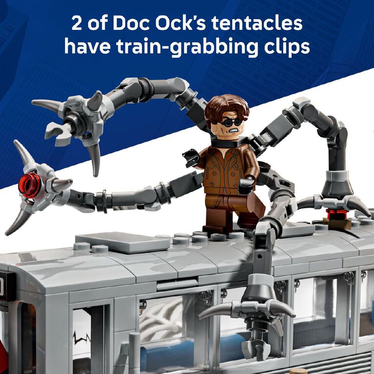 LEGO Marvel Super Heroes Spider-Man v Doc Ock Subway 76321, , hi-res