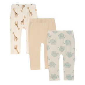 Young Original Baby's Printed Leggings 3 Pack