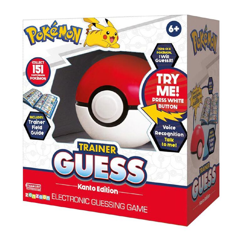 Pokemon Trainer Guess Kanto Edition Game, , hi-res