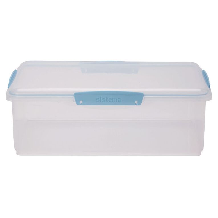 Sistema Klip It Pastels Rectangular Box Assorted Colours 7L 7L, , hi-res