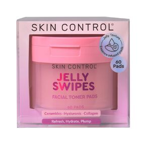 skin control jelly swipes facial toner pads 60 pack