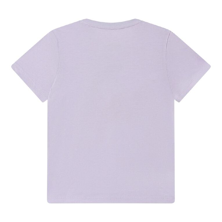 Young Original Short Sleeve Print Tee, Purple Light, hi-res