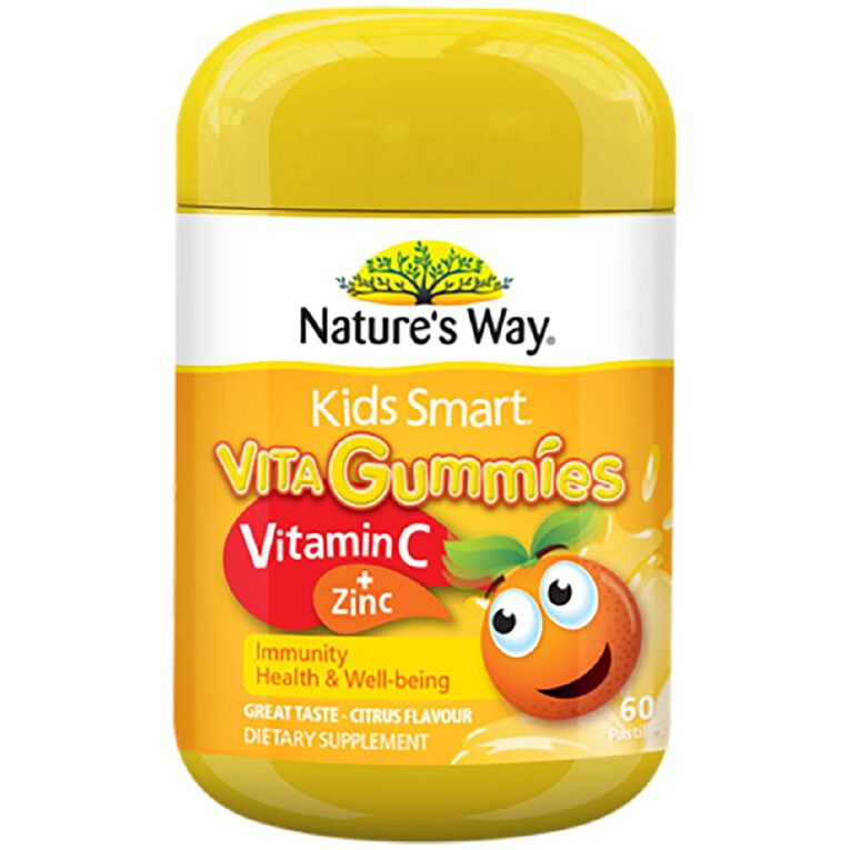 Nature's Way Kids Smart Vita Gummies Vitamin C + Zinc 60s, , hi-res