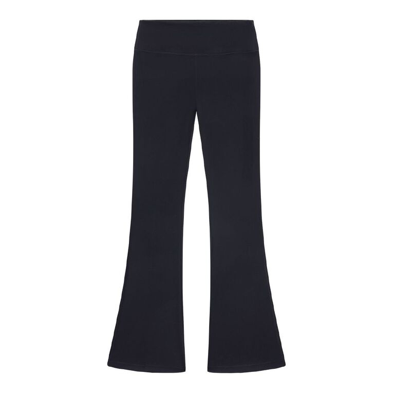 Young Original Weekend Social Club Flare Leggings, Black, hi-res