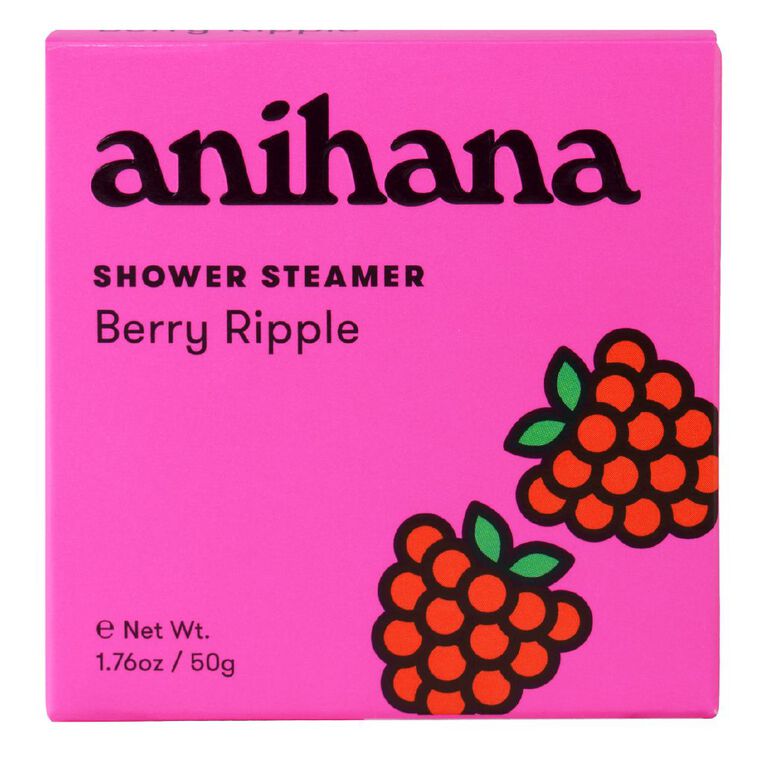 Anihana Shower Steamer Berry Ripple 50g, , hi-res