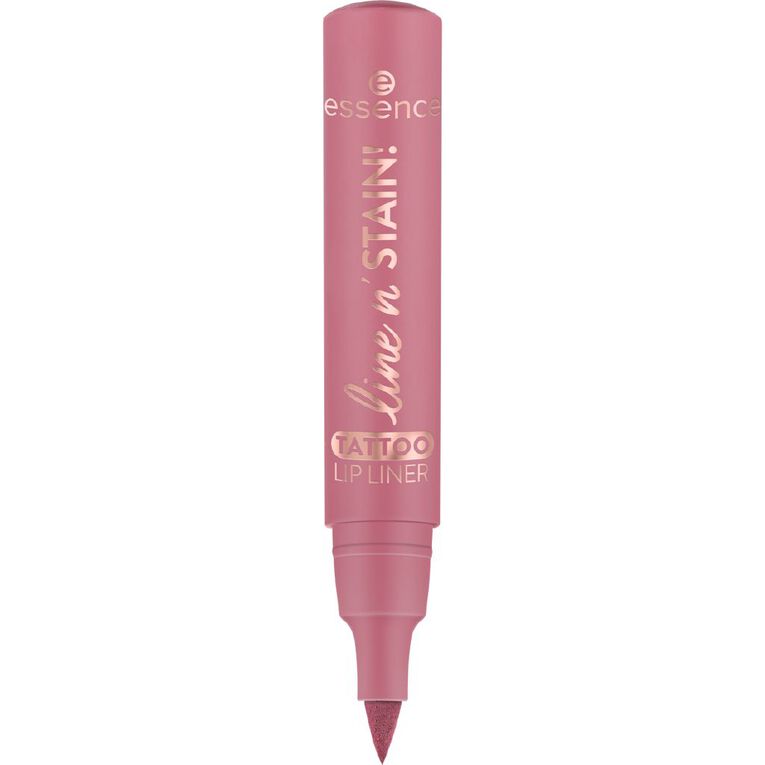 Essence Line N Stain! Tattoo Lip Liner 01 Everyones Nude Pink, , hi-res