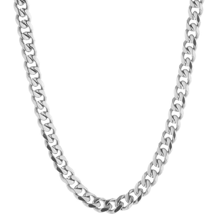 H&H Waterproof Premium Curb Chain Necklace 60cm, , hi-res