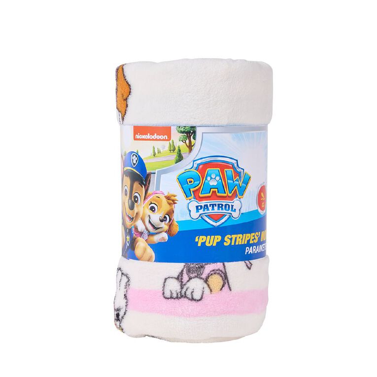 Paw Patrol Coral Fleece Throw Multi-Coloured 127cm x 152cm, , hi-res