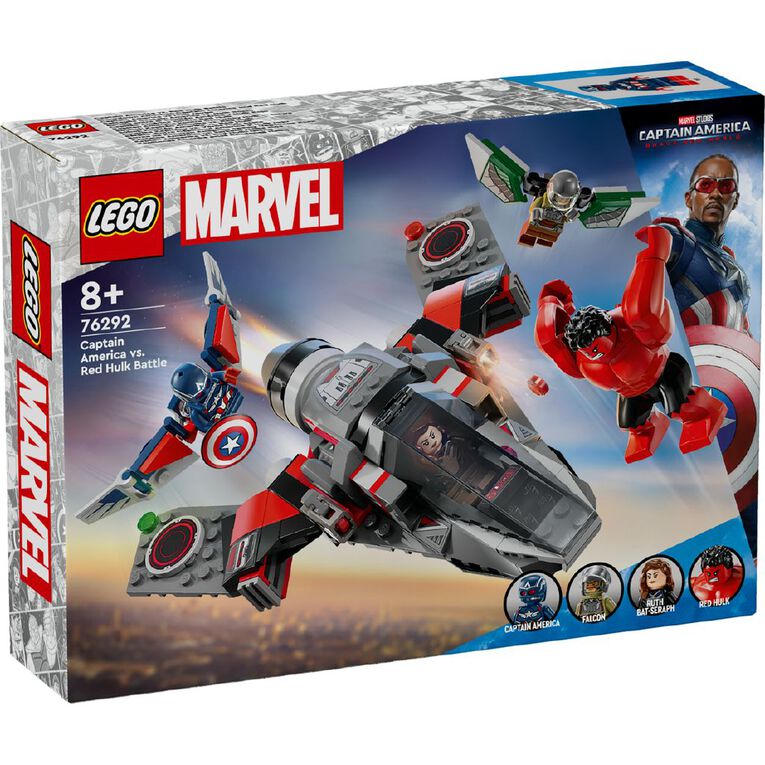LEGO Marvel Super Heroes Captain America vs. Red Hulk Battle 76292, , hi-res