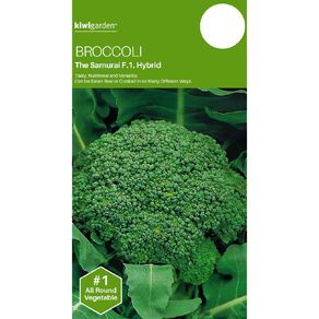 Kiwi Garden Broccoli The Samurai Seeds