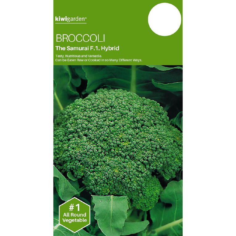 Kiwi Garden Broccoli The Samurai Seeds, , hi-res