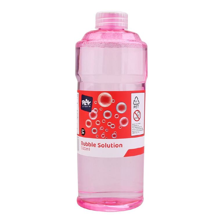 Play Studio Bubble Solution 500ml Assorted, , hi-res
