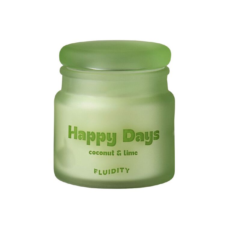 Living & Co Fluidity Scented Candle Coconut & Lime 3oz, , hi-res