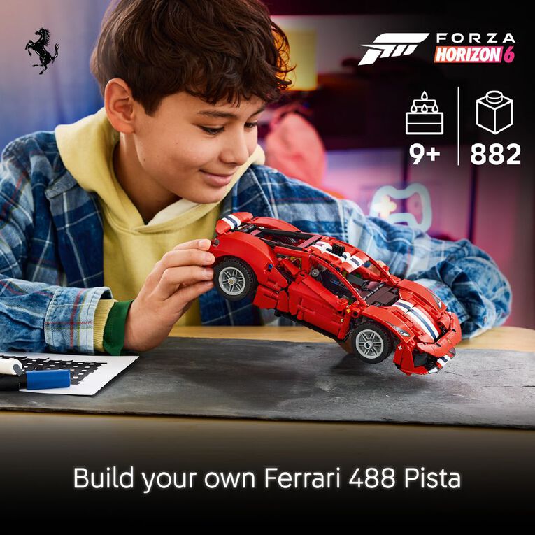 LEGO Technic Ferrari 488 PISTA Car 42235, , hi-res