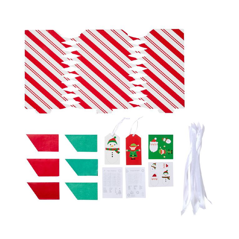 Wonderland Do-It-Youself Christmas Crackers Assorted 6 Pack, , hi-res