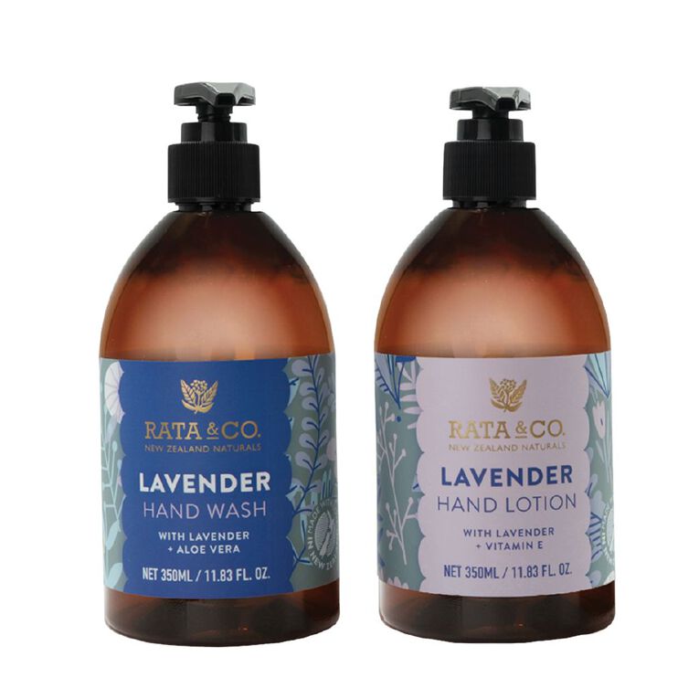 Rata & Co Lavander Hand Wash And Hand Lotion Duo, , hi-res