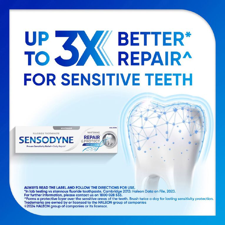 Sensodyne Repair & Protect Toothpaste Whitening, , hi-res