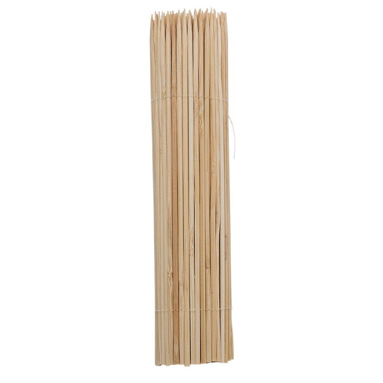 Living & Co Skewers Bamboo Brown Mid 150 Pack, , hi-res