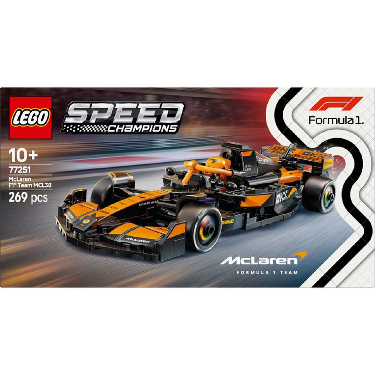 LEGO Speed Champions McLaren F1 Team MCL38 Race Car 77251, , hi-res