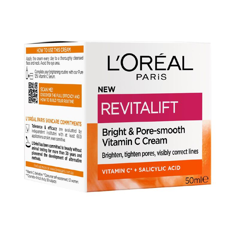 L'Oreal Paris Clinical Vitamin C Brightening Cream, , hi-res