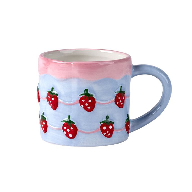 Living & Co Shortcake Mug Pink, , hi-res