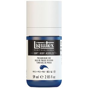 Liquitex Soft Body Acrylic Paint Prussian Blue Hue