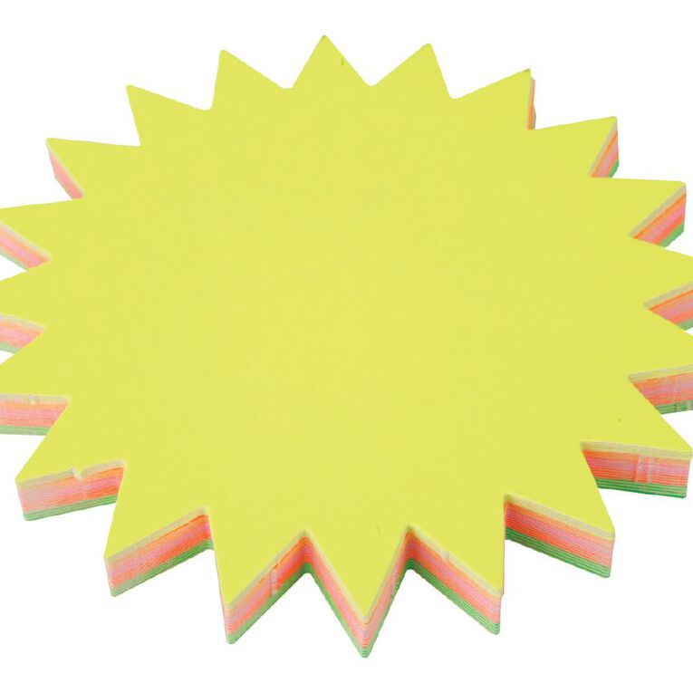 WS Fluorescent Stars R3 135mm Assorted, , hi-res