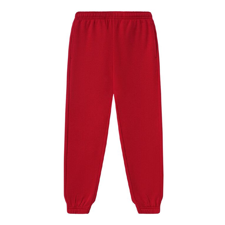 Young Original Plain Trackpants, Red Mid, hi-res