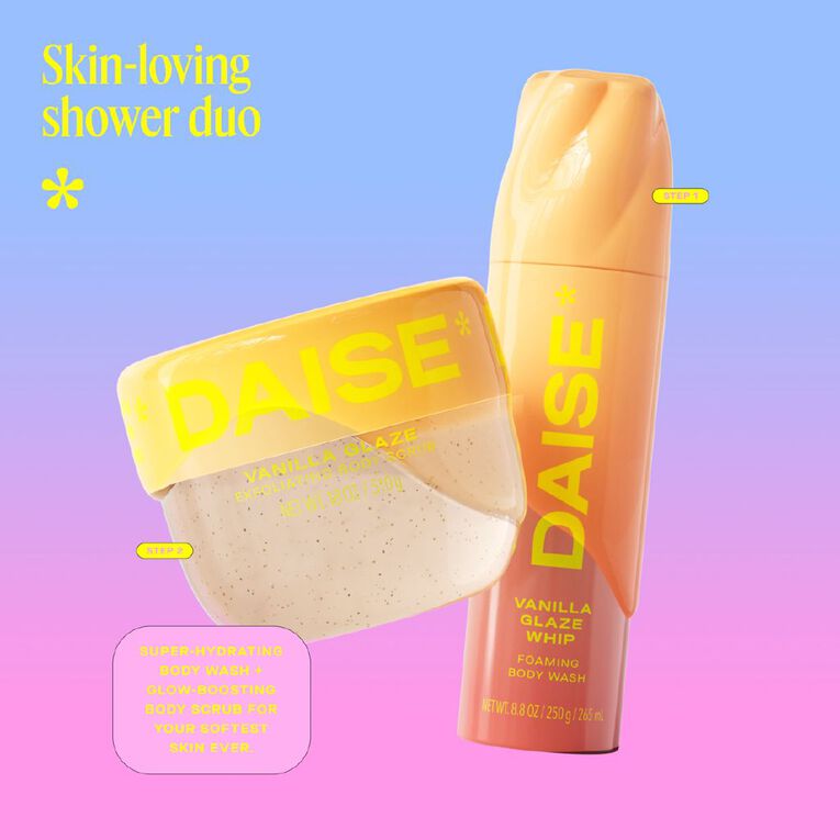 Daise Foaming Body Wash Vanilla Glaze, , hi-res