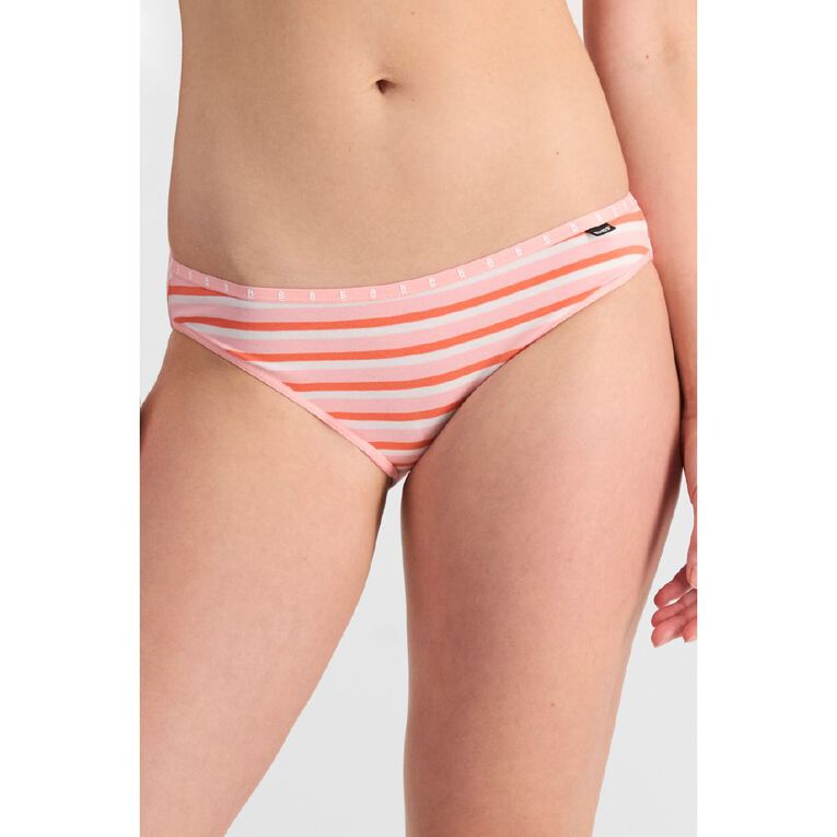 B FOR BONDS Women's Bikini Briefs 2 Pack, Pink S26 17K, hi-res