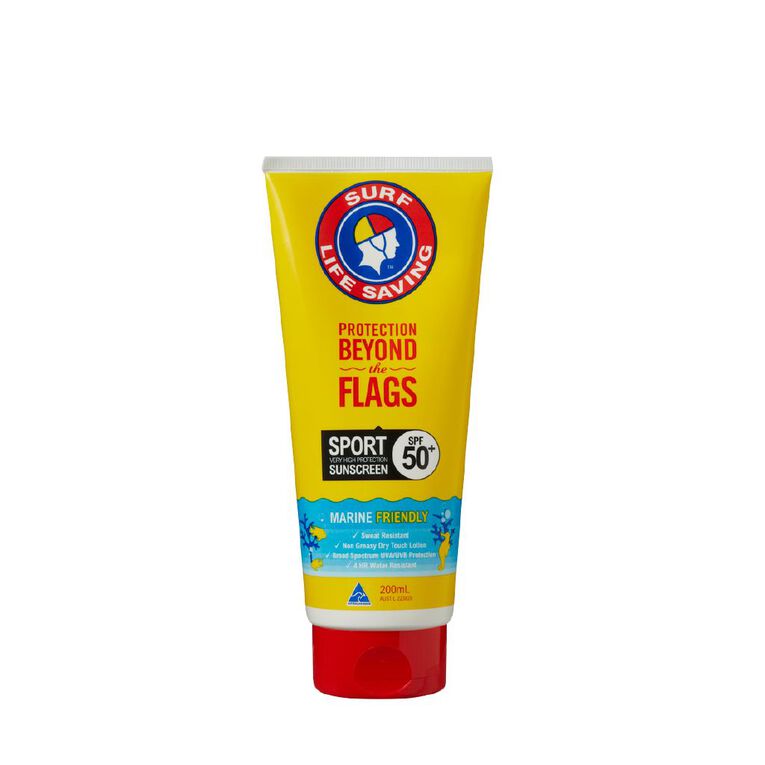 Surf Life Saving Sport SPF 50+ Sunscreen 200ml, , hi-res