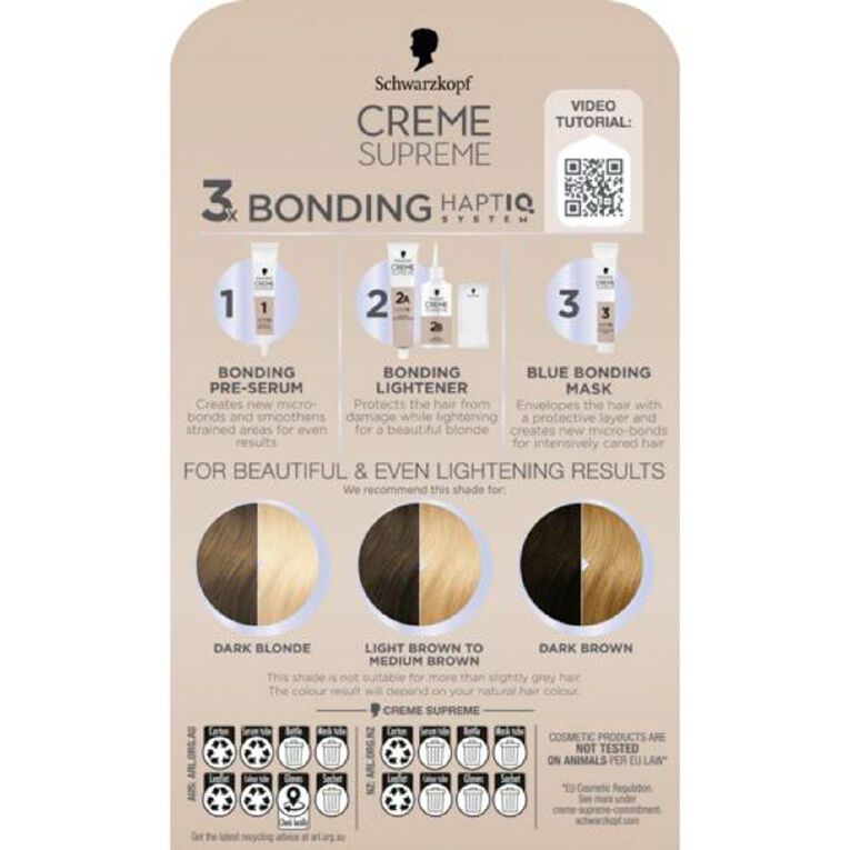 Schwarzkopf Creme Supreme L1++ Extreme Lightener Plus 180ml, , hi-res