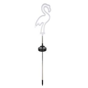 Kiwi Garden Solar Neon Flamingo Light