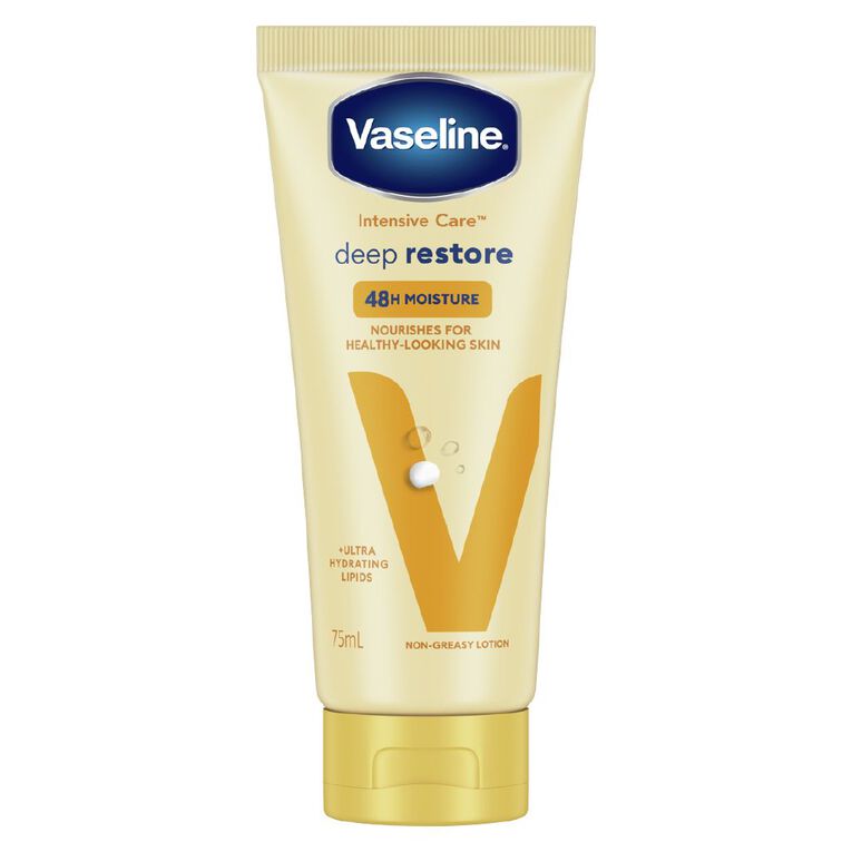 Vaseline Dry Skin Lotion 75ml, , hi-res