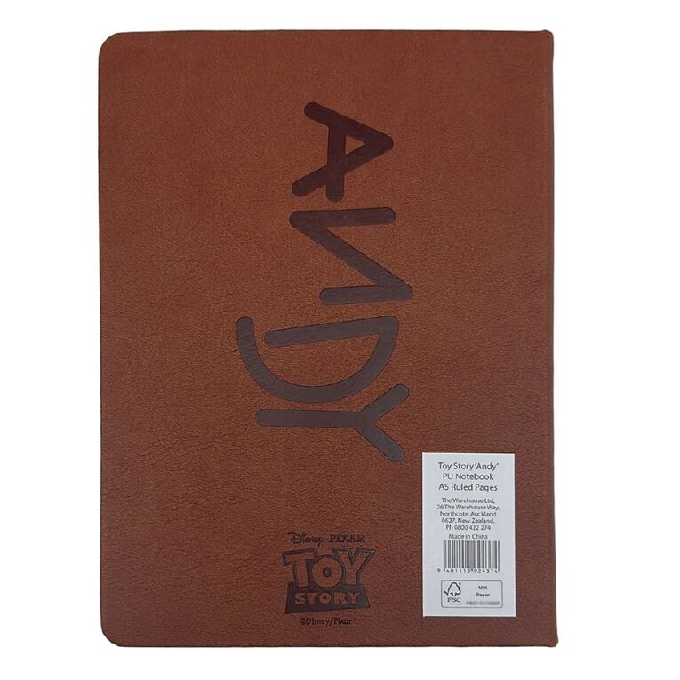 Toy Story Andy Pu A5 Notebook, , hi-res