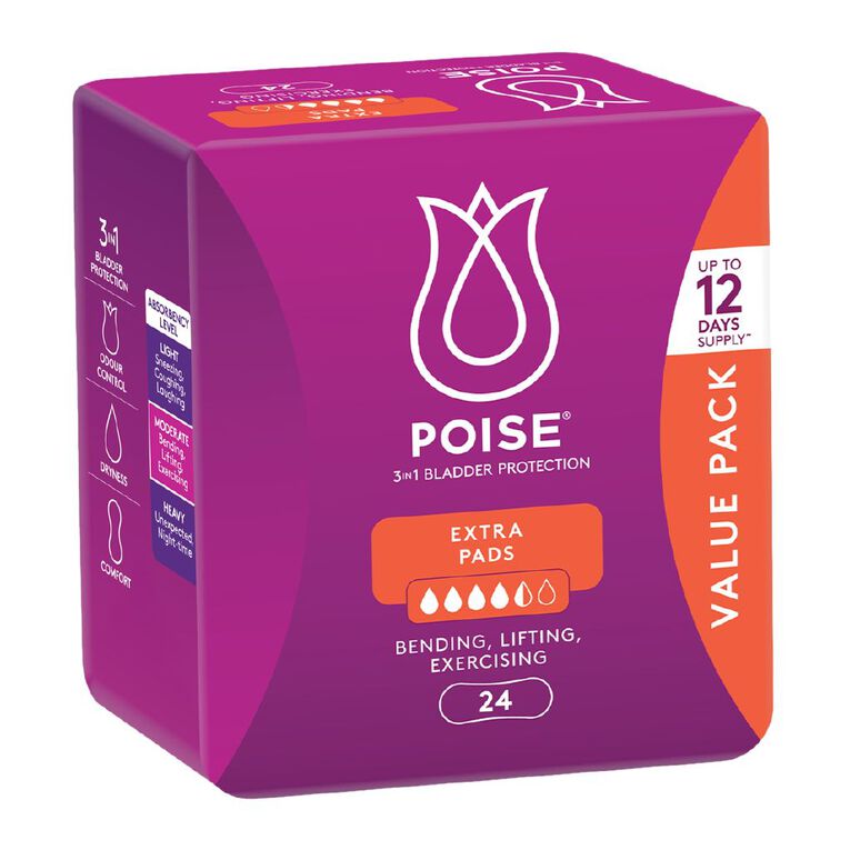 Poise Adult Care Pad Extra Bulk, , hi-res