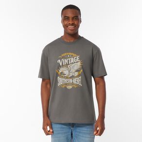 H&H Men's Relaxed Fit Graphic Tee