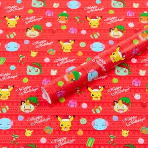 Pokemon Christmas Wrapping Paper