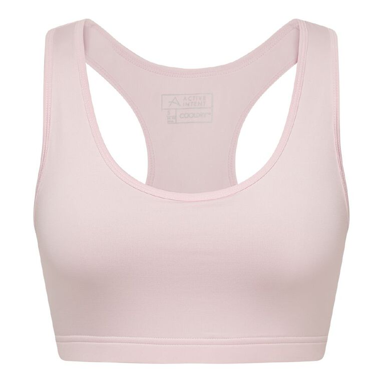 Active Intent Women's Active Plain Crop, Pink Light, hi-res
