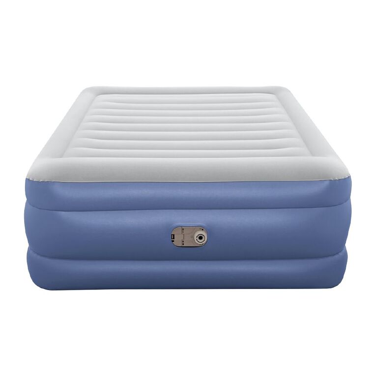 Bestway Tritech Air Mattress With Buit in Dual Air Pump Queen Queen, , hi-res