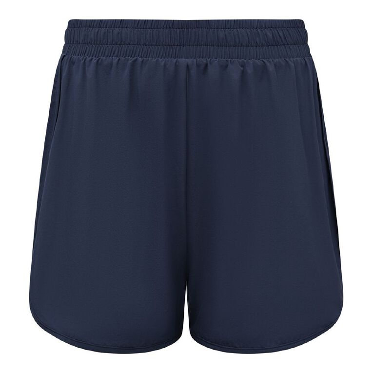 Active Intent Women's 2in1 Training Shorts, Blue Dark, hi-res