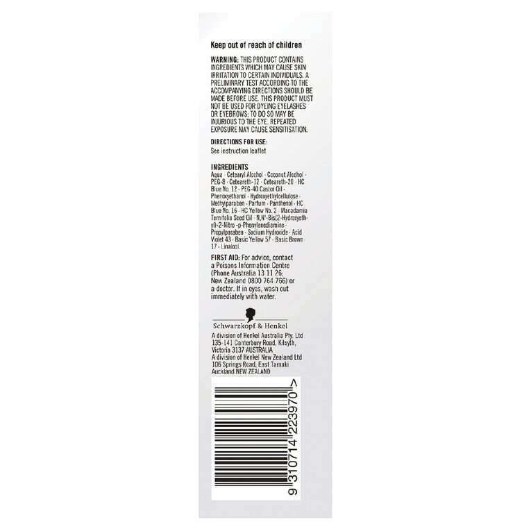 Schwarzkopf Live Colour Hair Colour Deep Black XL, , hi-res