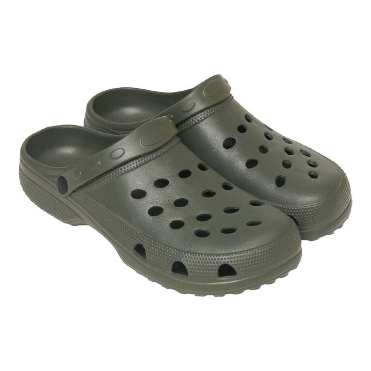 H&H Men's Frog Clog Shoes, Green Dark, hi-res