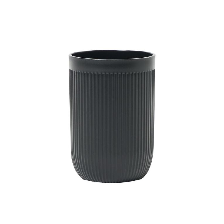 Living & Co Tumbler Plastic Black, , hi-res