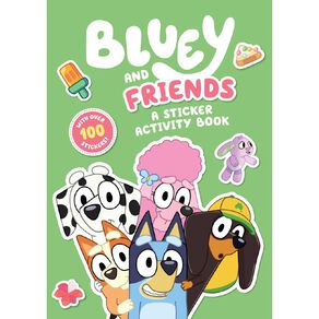 Bluey & Friends: A Sticker Activity Book