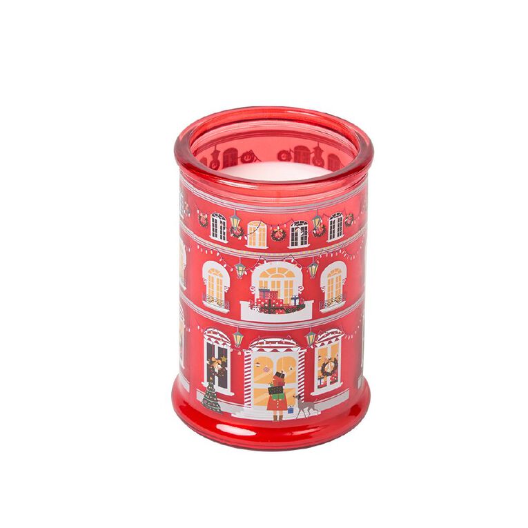 Wonderland Home Festive Candle Berry & Black Cherry Red, , hi-res