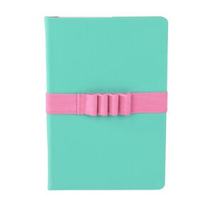 Uniti Stationery Brights Teal Elas A5 Hard Cover Notebook