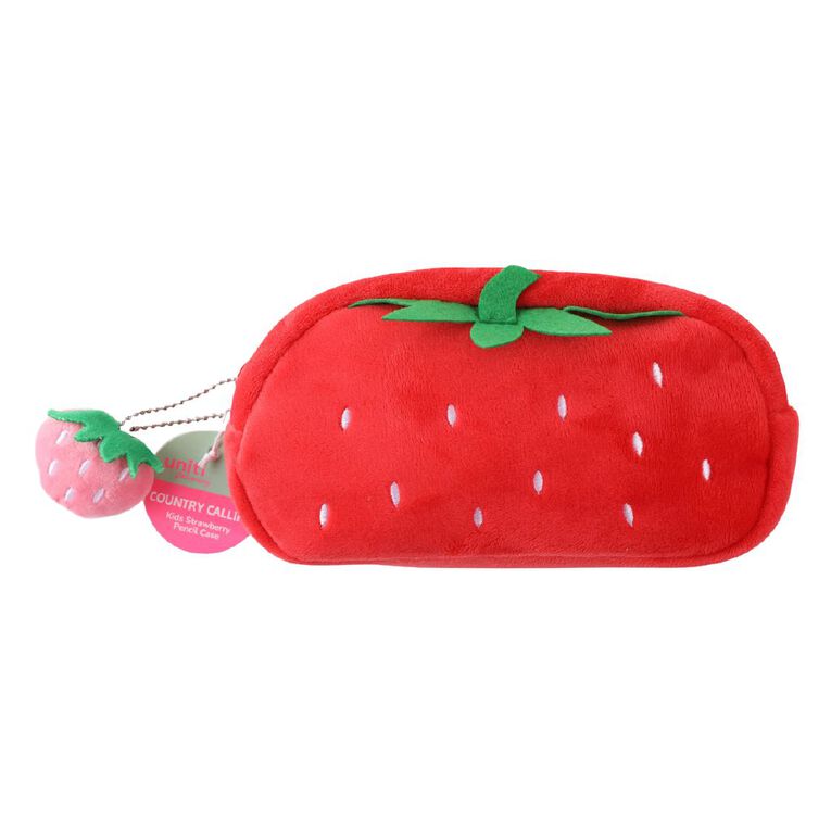Uniti Kids Country Calling Strawberry Pencil Case, , hi-res