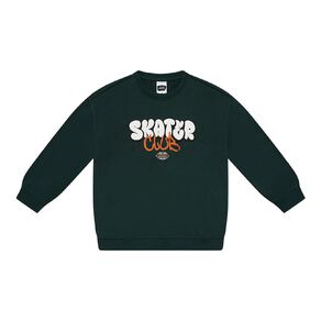 Young Original Print Crew Sweatshirt